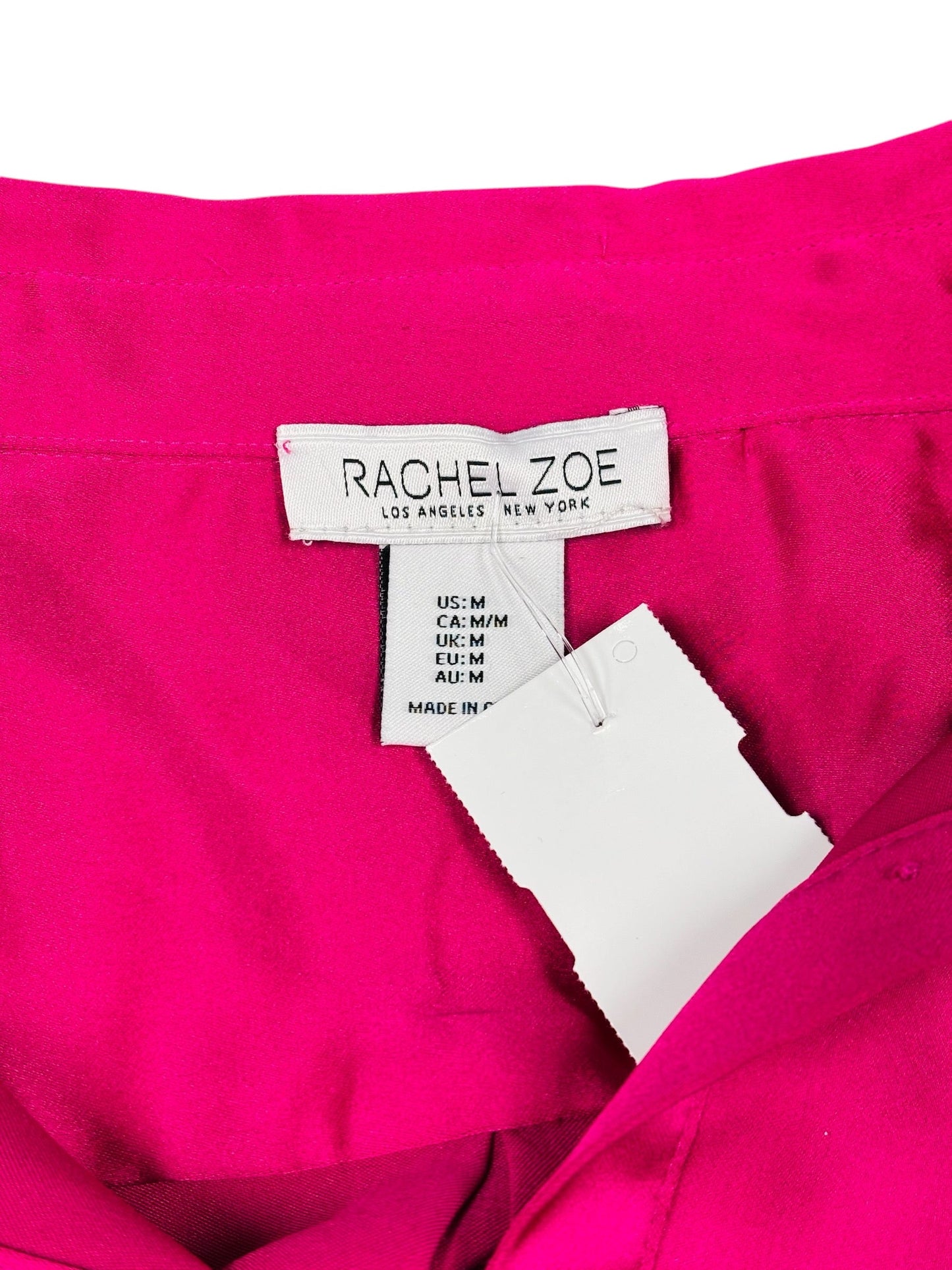 Blouse Long Sleeve By Rachel Zoe In Pink, Size: M