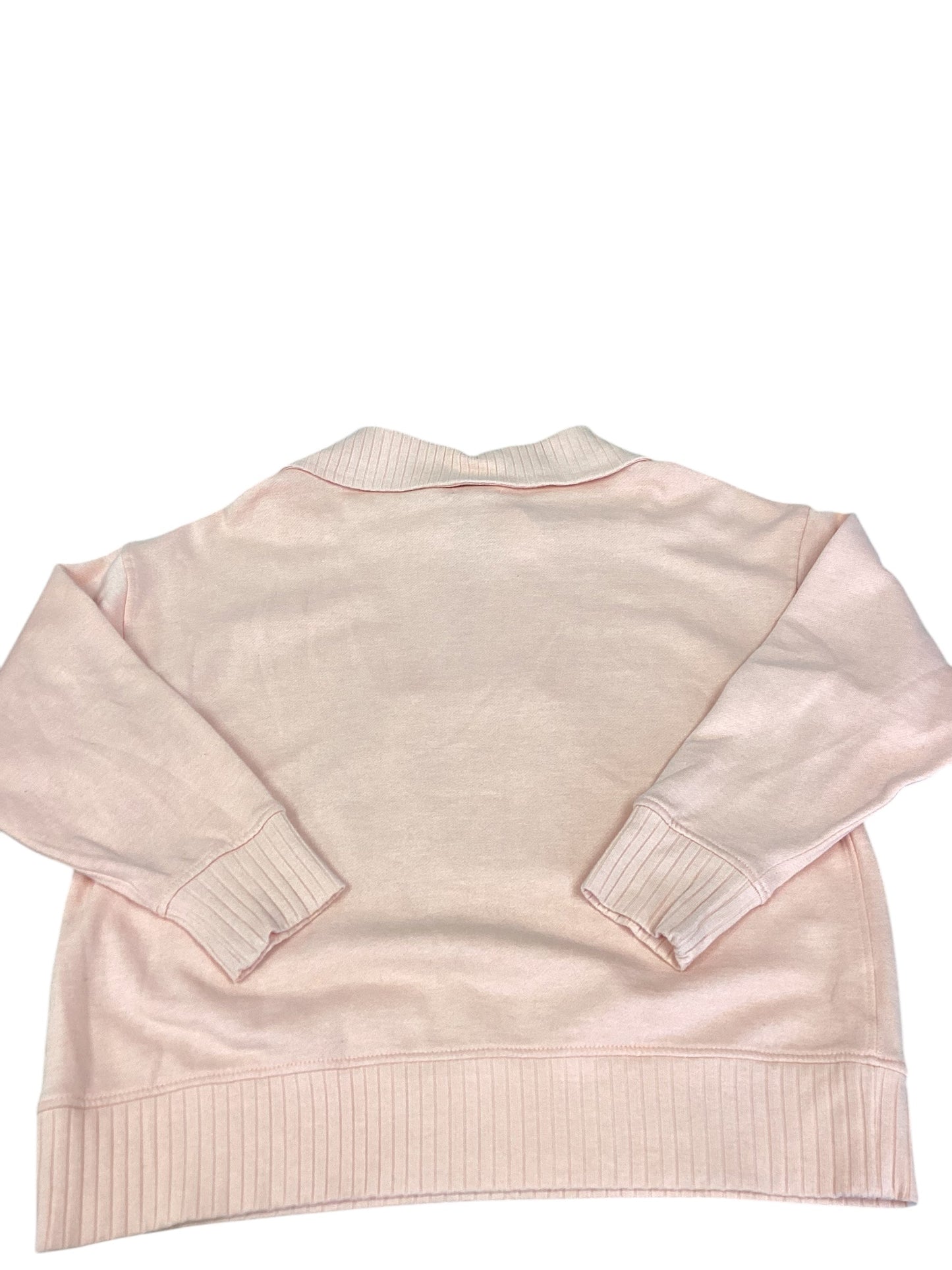 Sweatshirt Collar By Maurices In Peach, Size: L