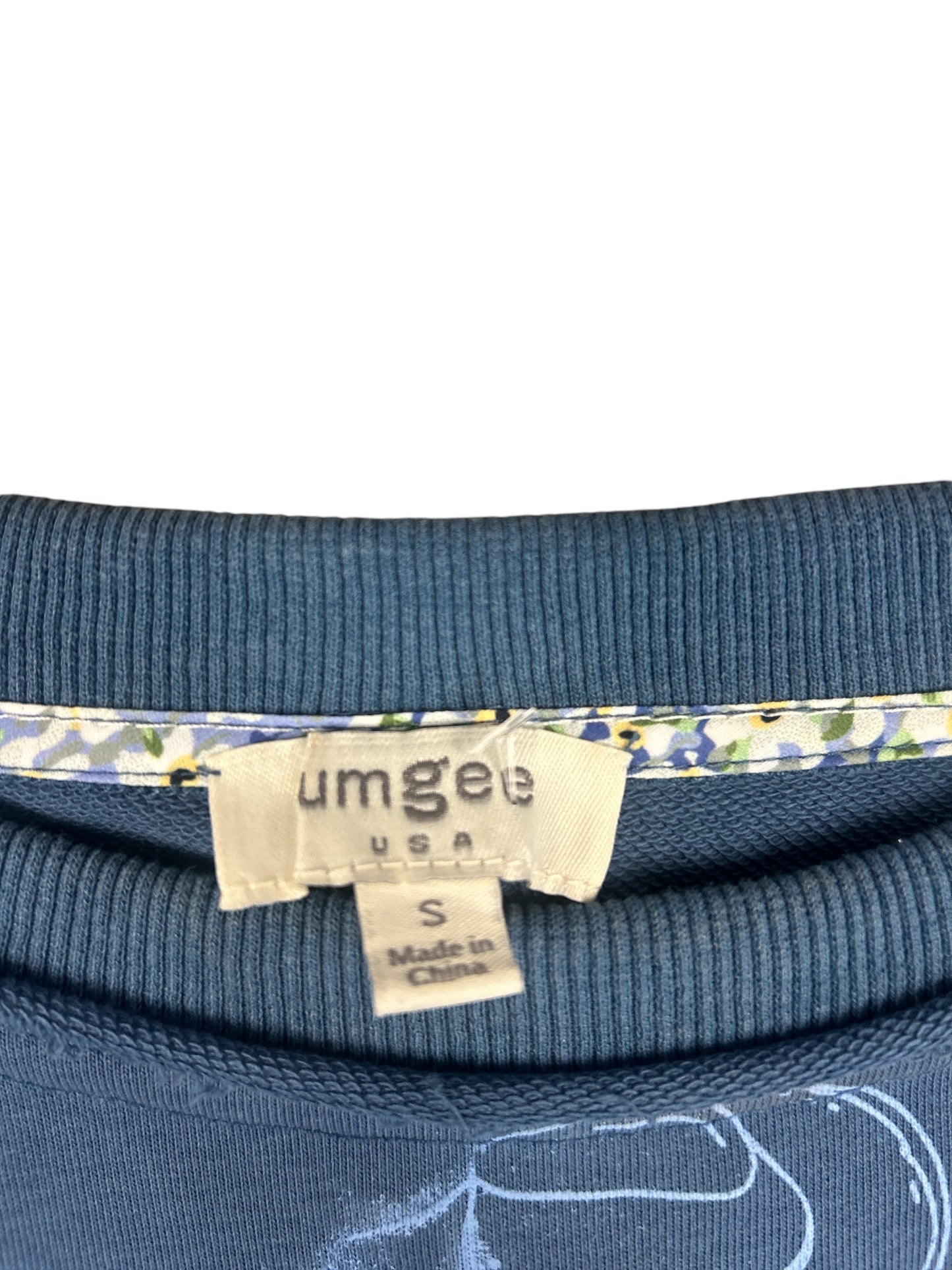 Top Short Sleeve By Umgee In Blue, Size: S