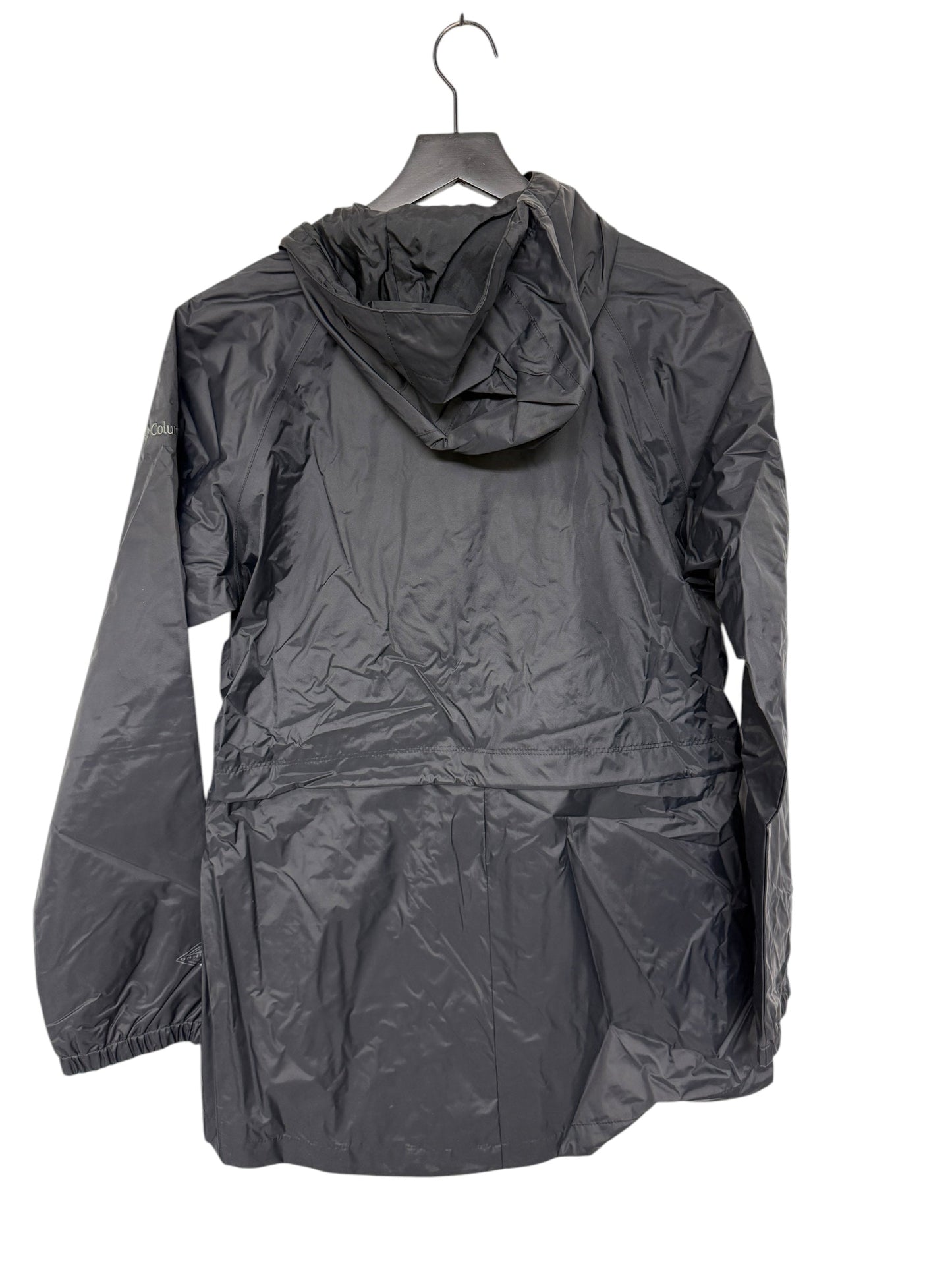 Jacket Windbreaker By Columbia In Black, Size: M