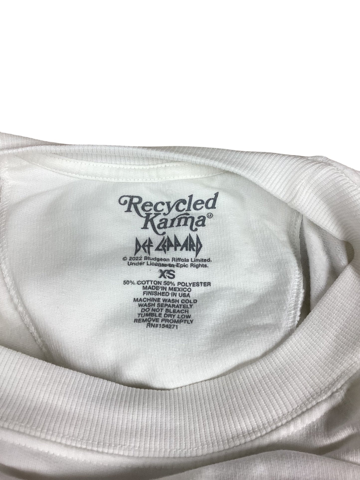 Sweatshirt Crewneck By Cmc In White, Size: Xs