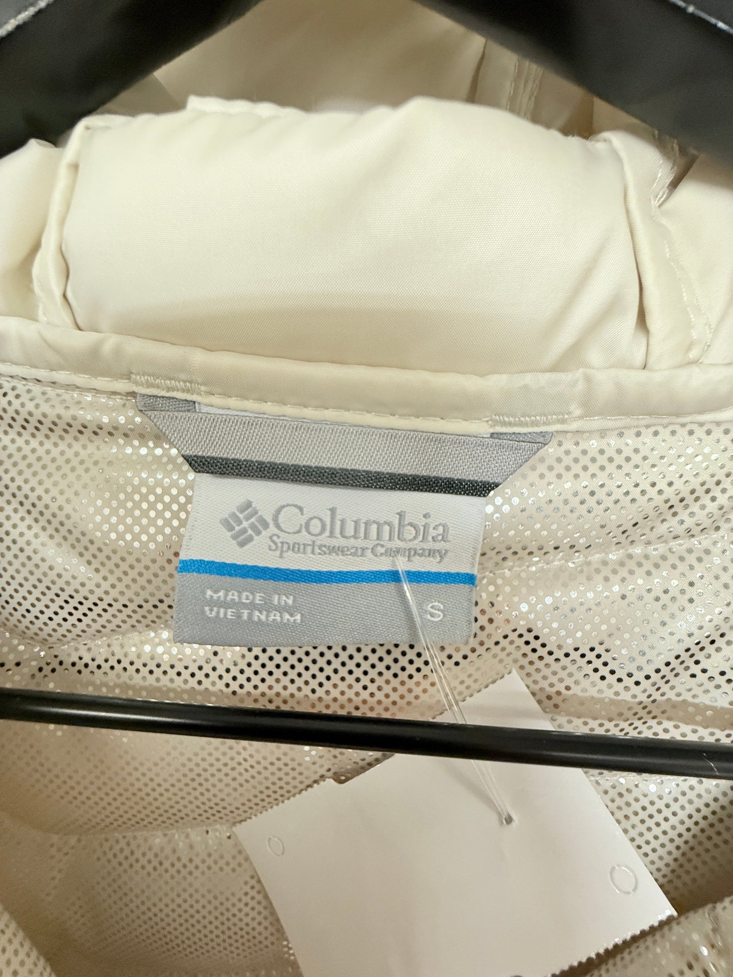 Coat Puffer & Quilted By Columbia In Ivory, Size: S