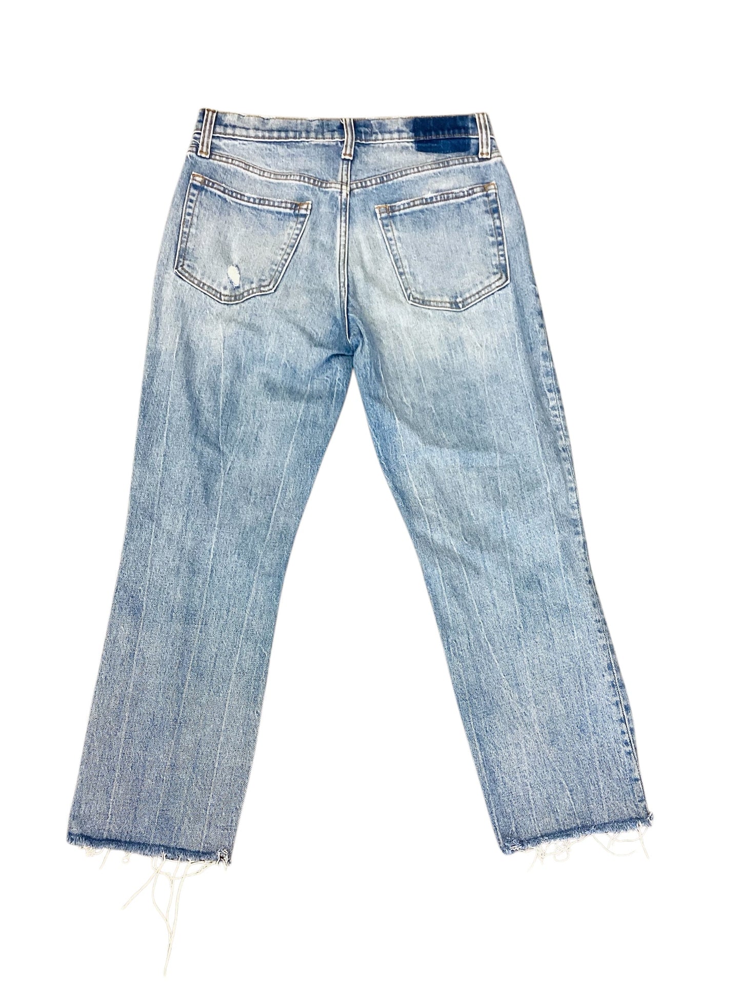 Jeans Boyfriend By Abercrombie And Fitch In Blue Denim, Size: 4