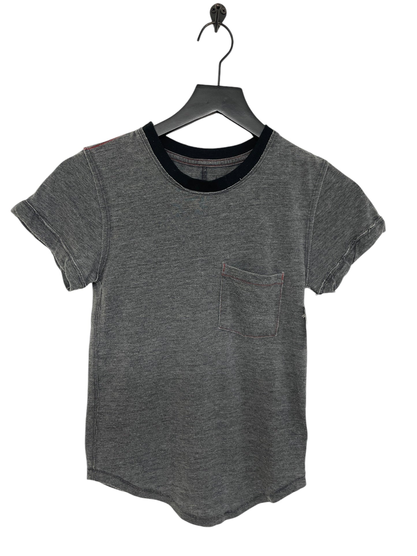 Top Short Sleeve Basic By We The Free In Grey, Size: Xs