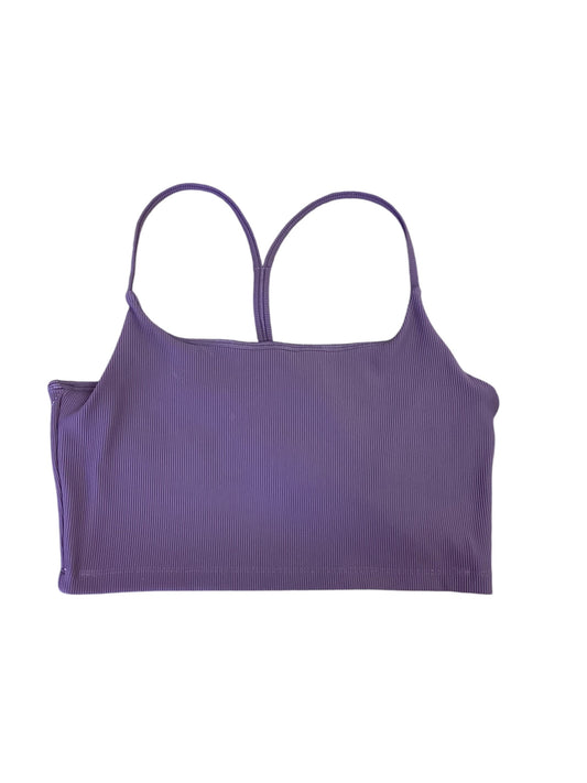 Athletic Bra By Clothes Mentor In Purple, Size: M