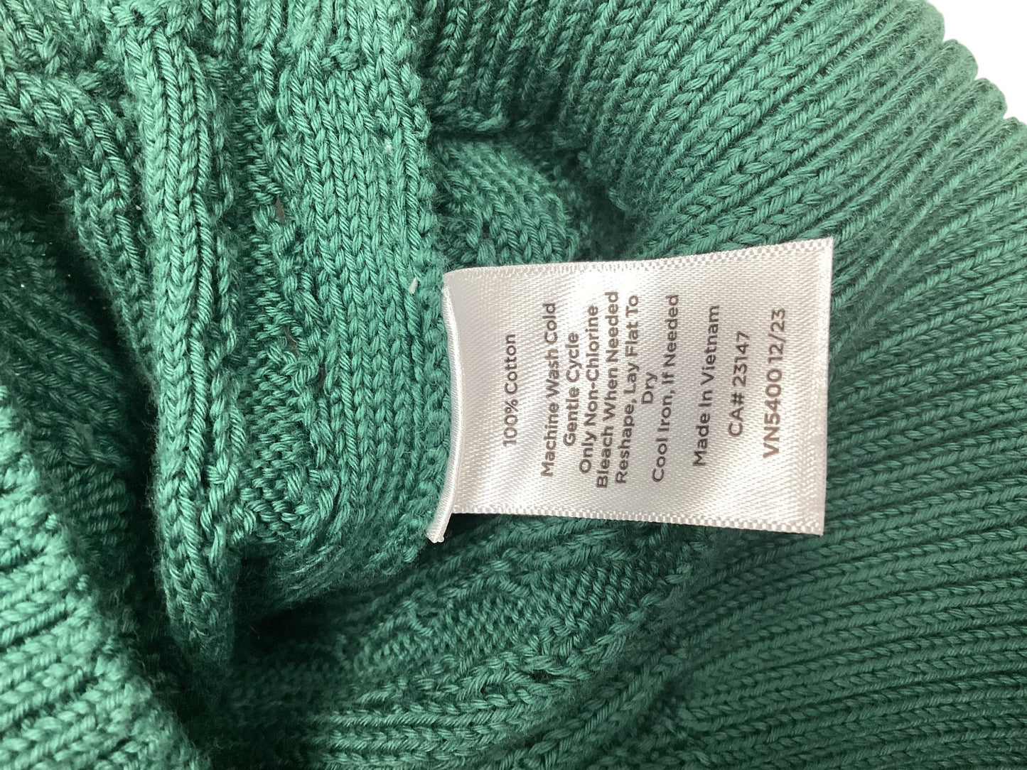 Sweater 2pc By Talbots In Green, Size: M