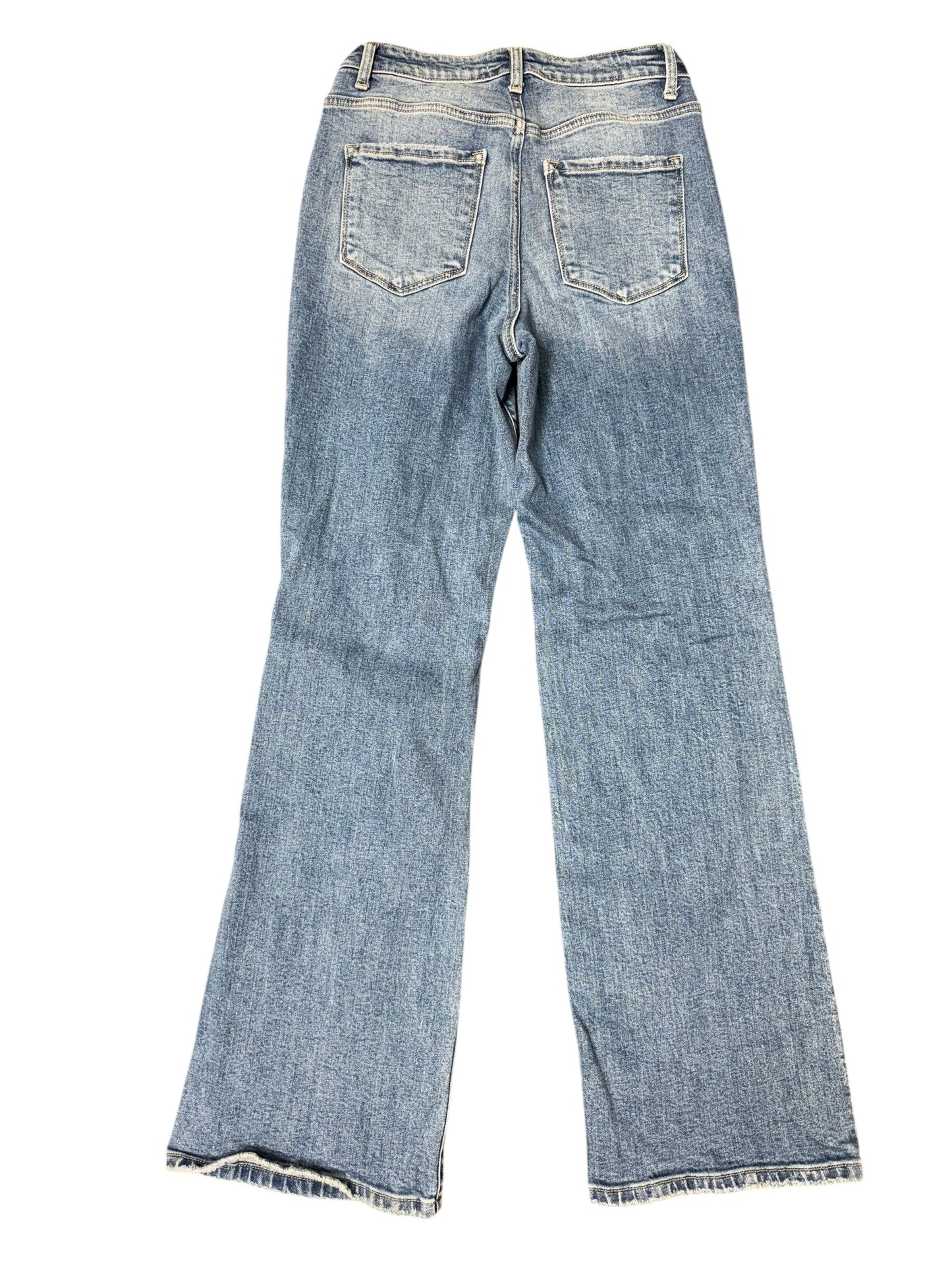 Jeans Wide Leg By Flying Monkey In Blue Denim, Size: 6