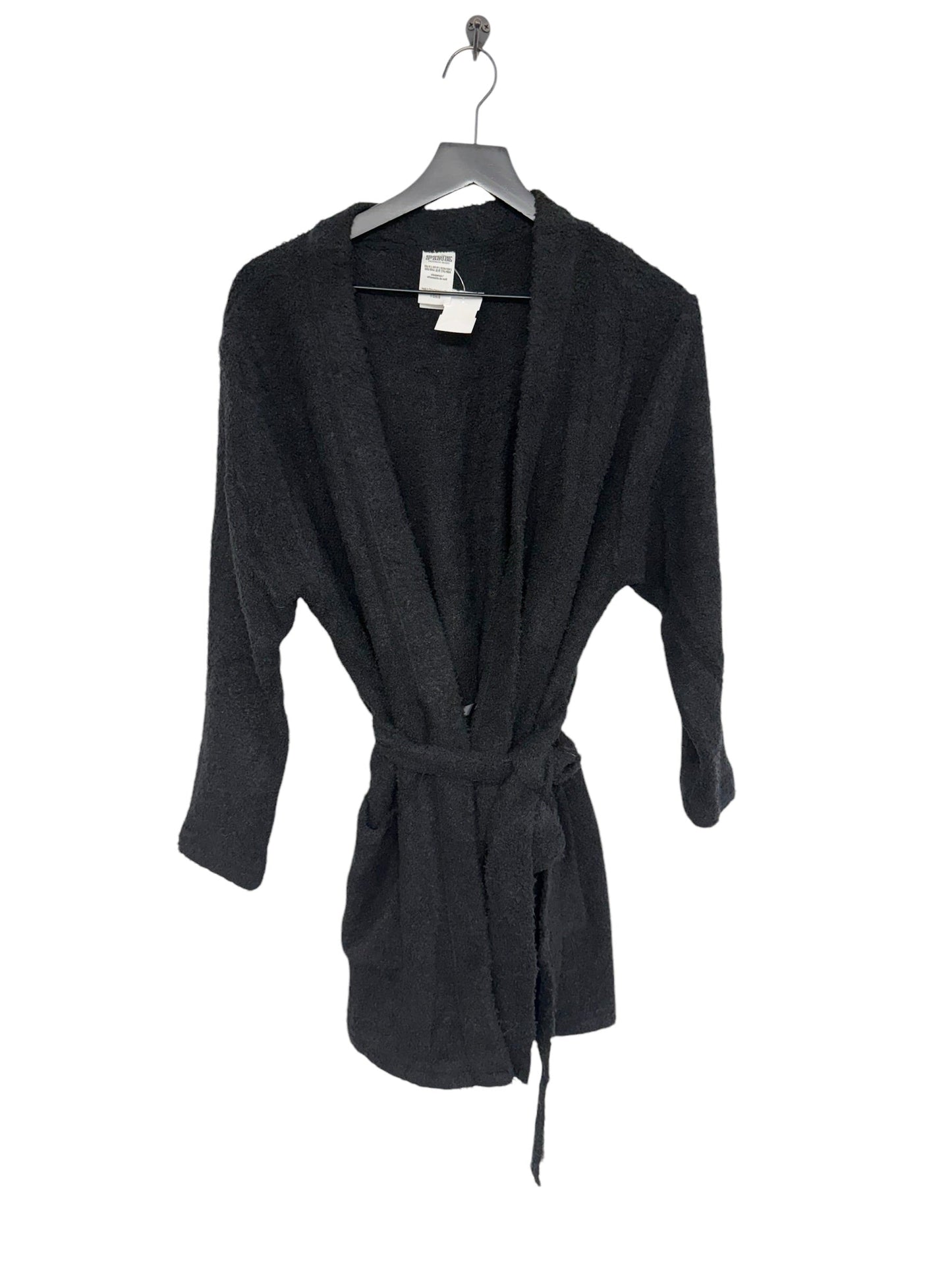 Sweater Cardigan By Pink In Black, Size: S