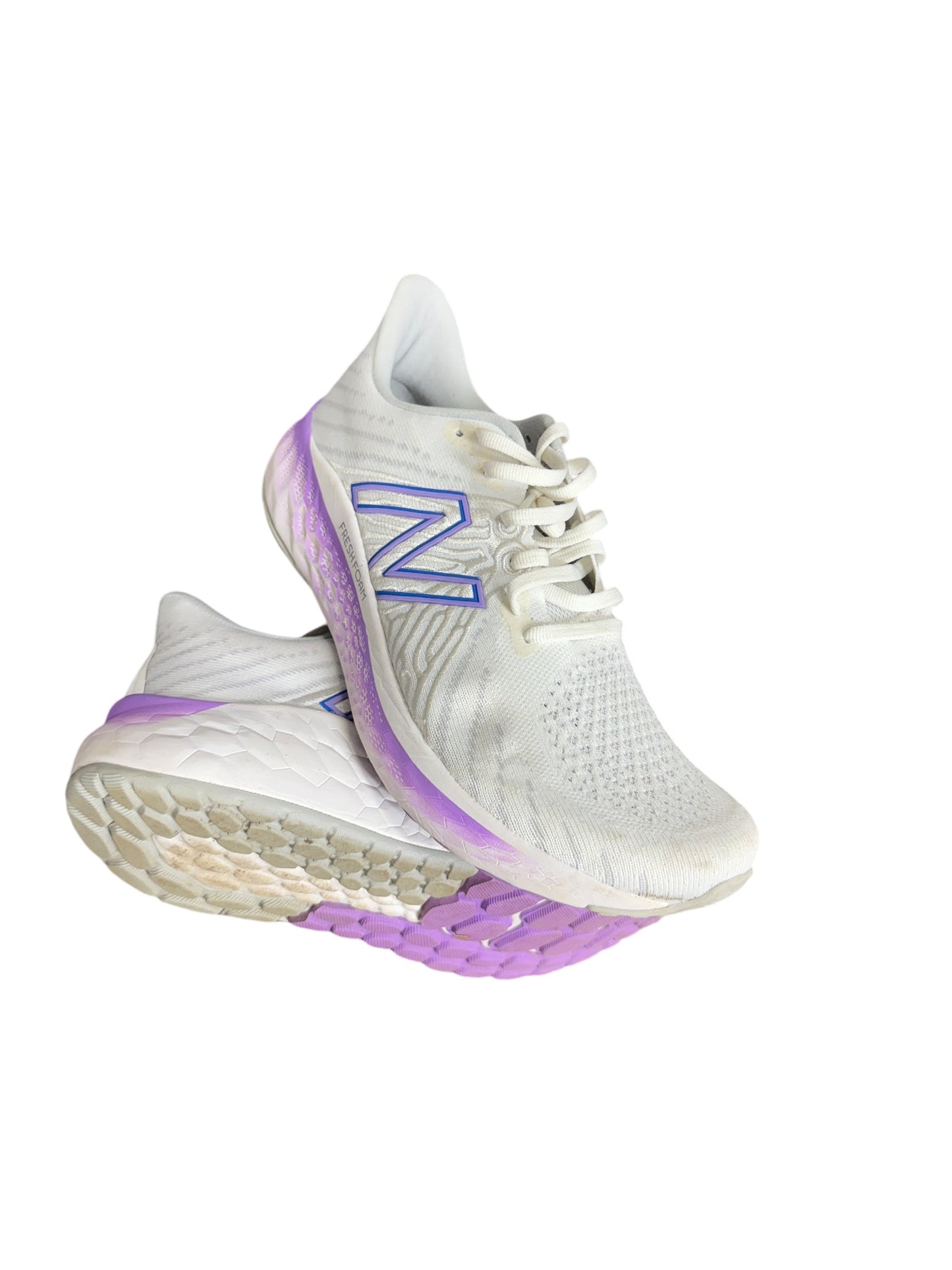 Shoes Athletic By New Balance In Purple & White, Size: 9