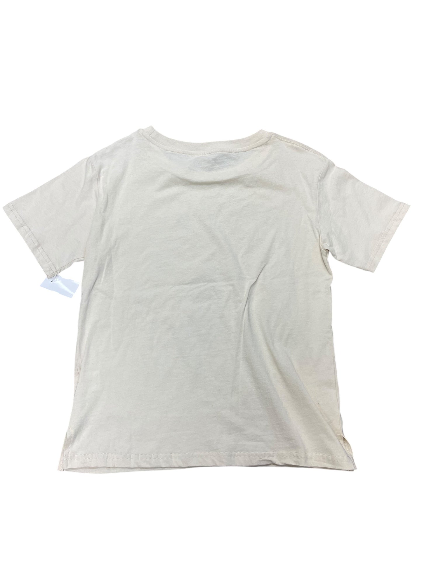 Top Short Sleeve Basic By Cmc In Cream, Size: Xs