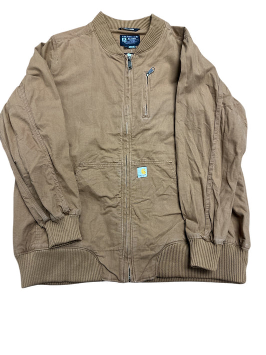 Jacket Utility By Carhartt In Brown, Size: 2x