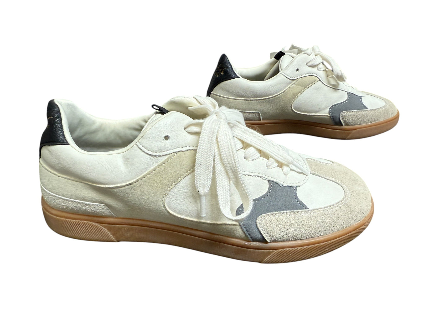 Shoes Sneakers By Blowfish In Tan & White, Size: 8