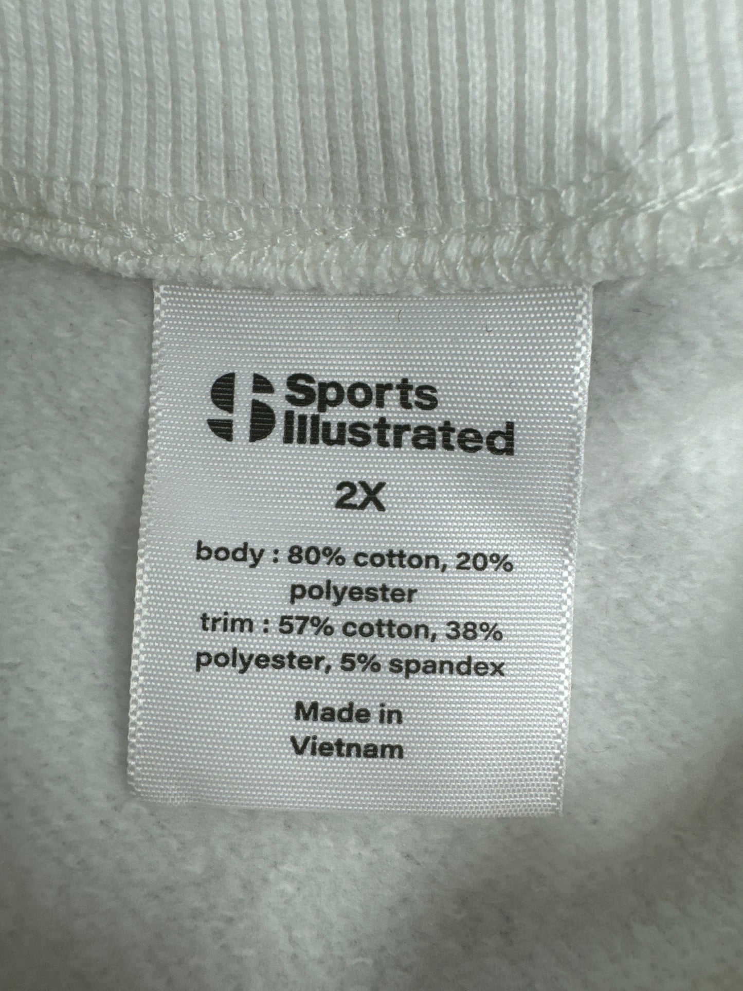 Sweatshirt Crewneck By Cmc In White, Size: 2x