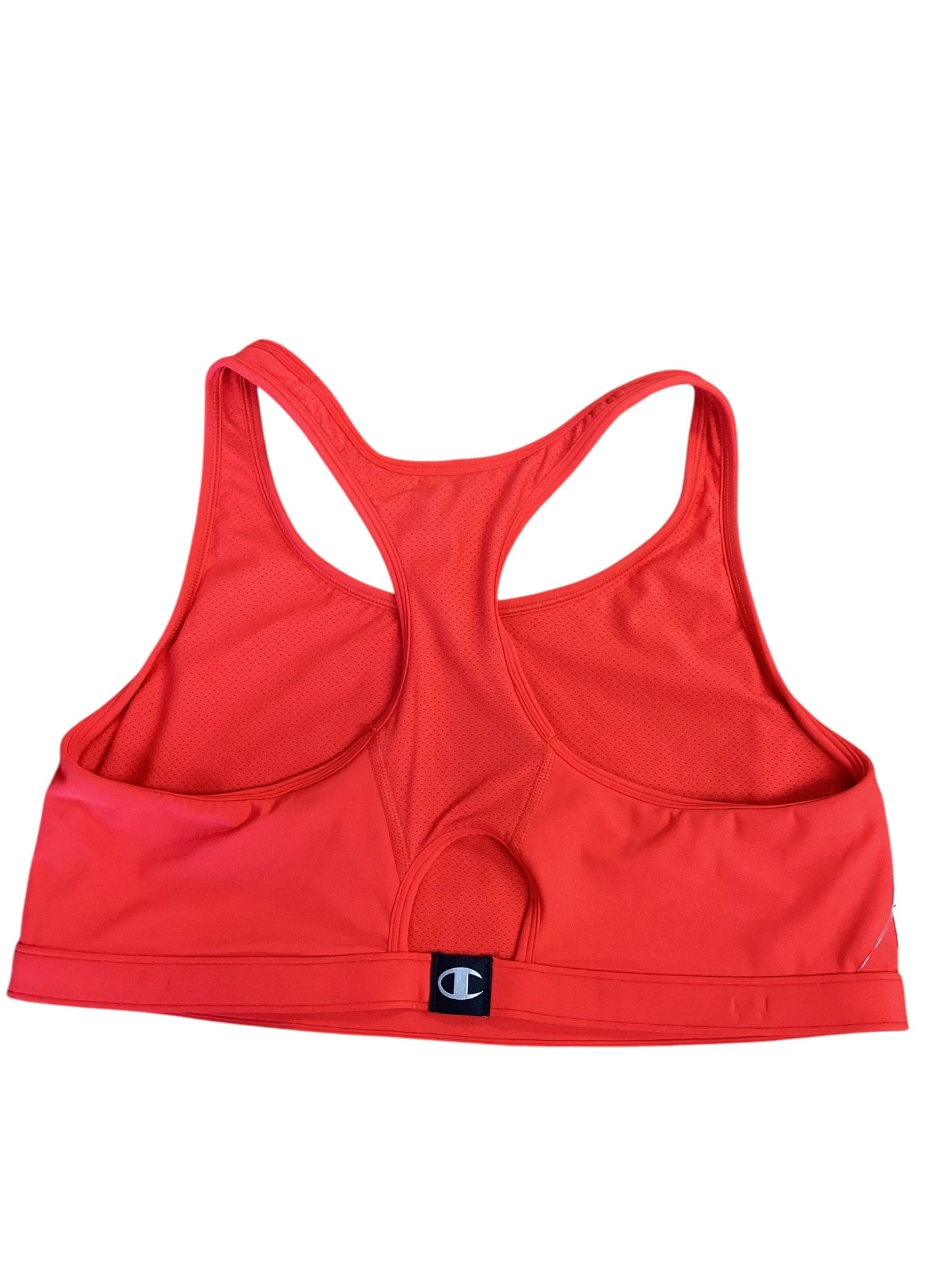 Athletic Bra By Champion In Red, Size: 3x