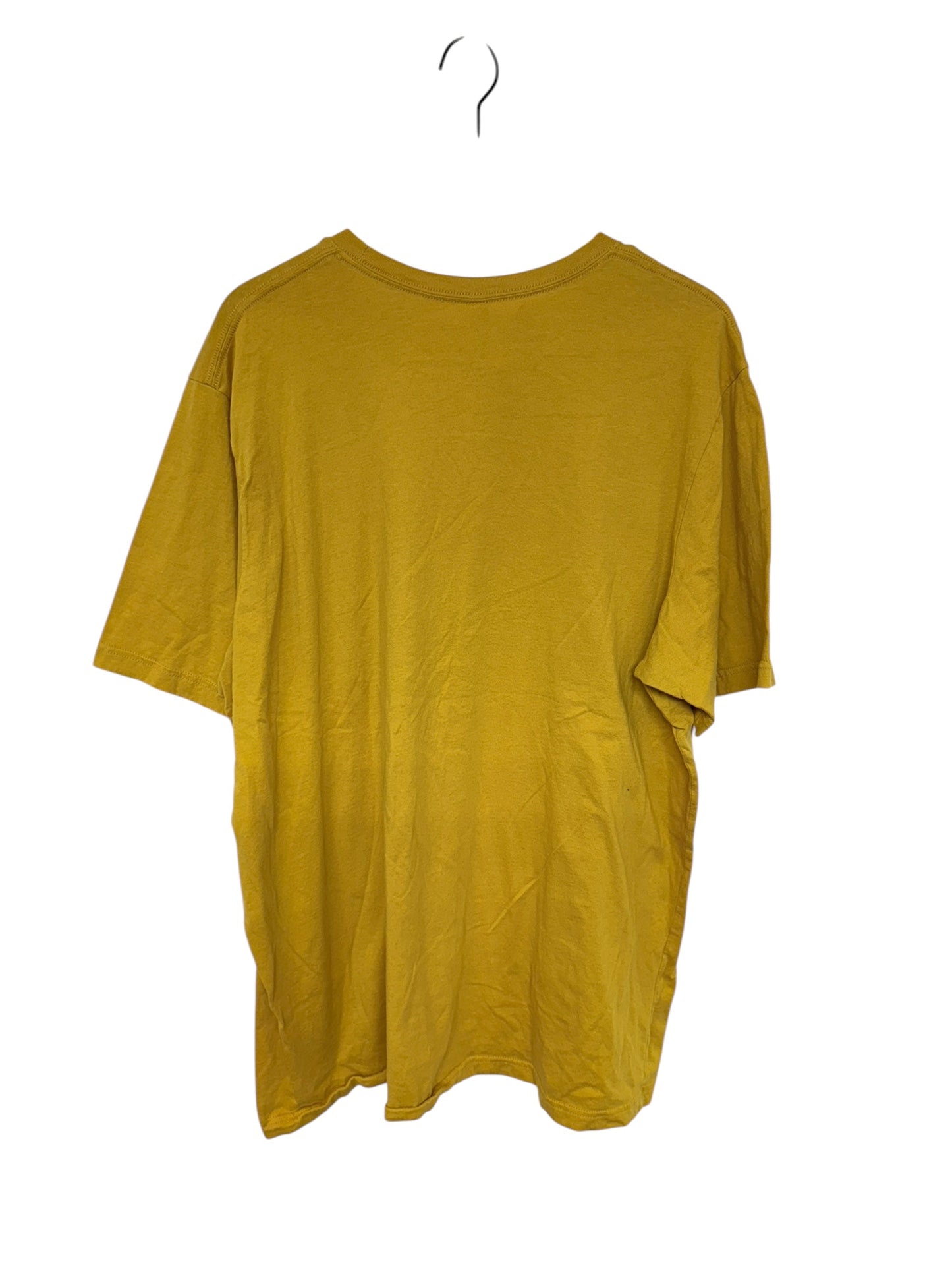 Top Short Sleeve Basic By Bella + Canvas In Yellow, Size: 3x