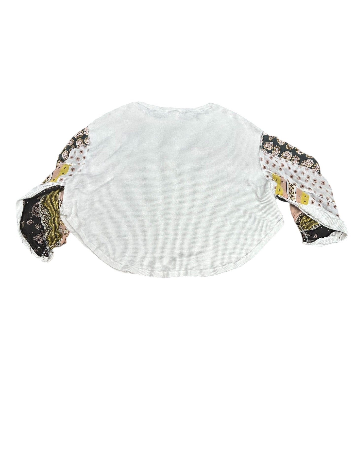 Top Long Sleeve By We The Free In White, Size: M