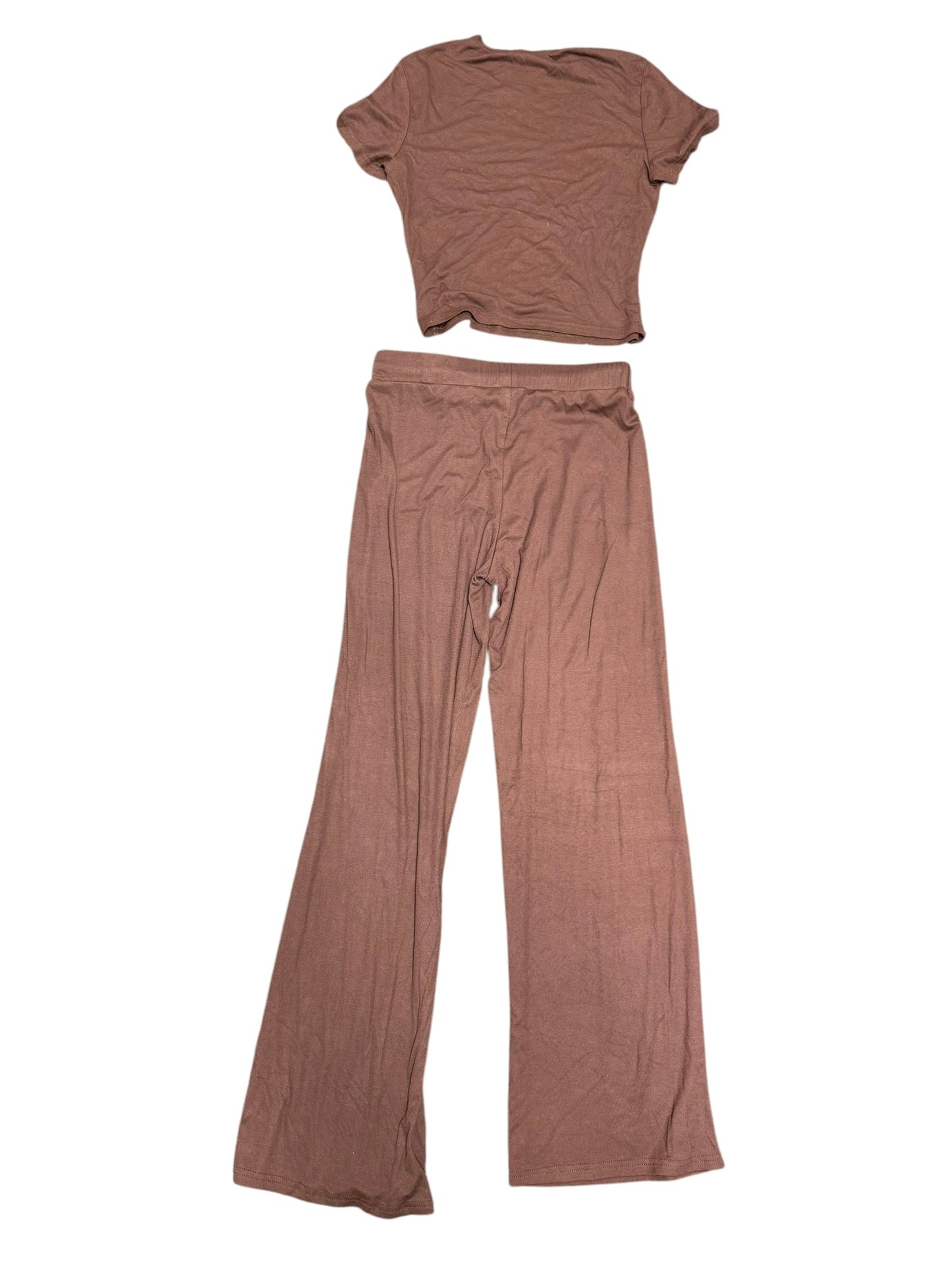 Lounge Set Pants By Cmf In Brown, Size: L