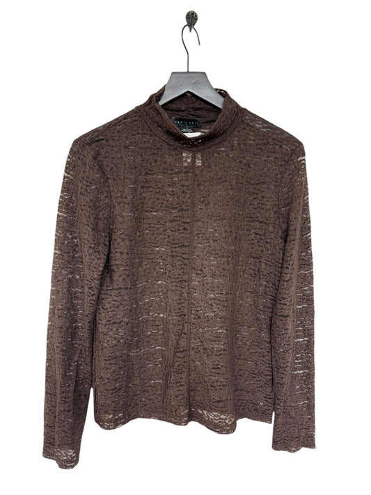 Top Long Sleeve By Sanctuary In Brown, Size: L