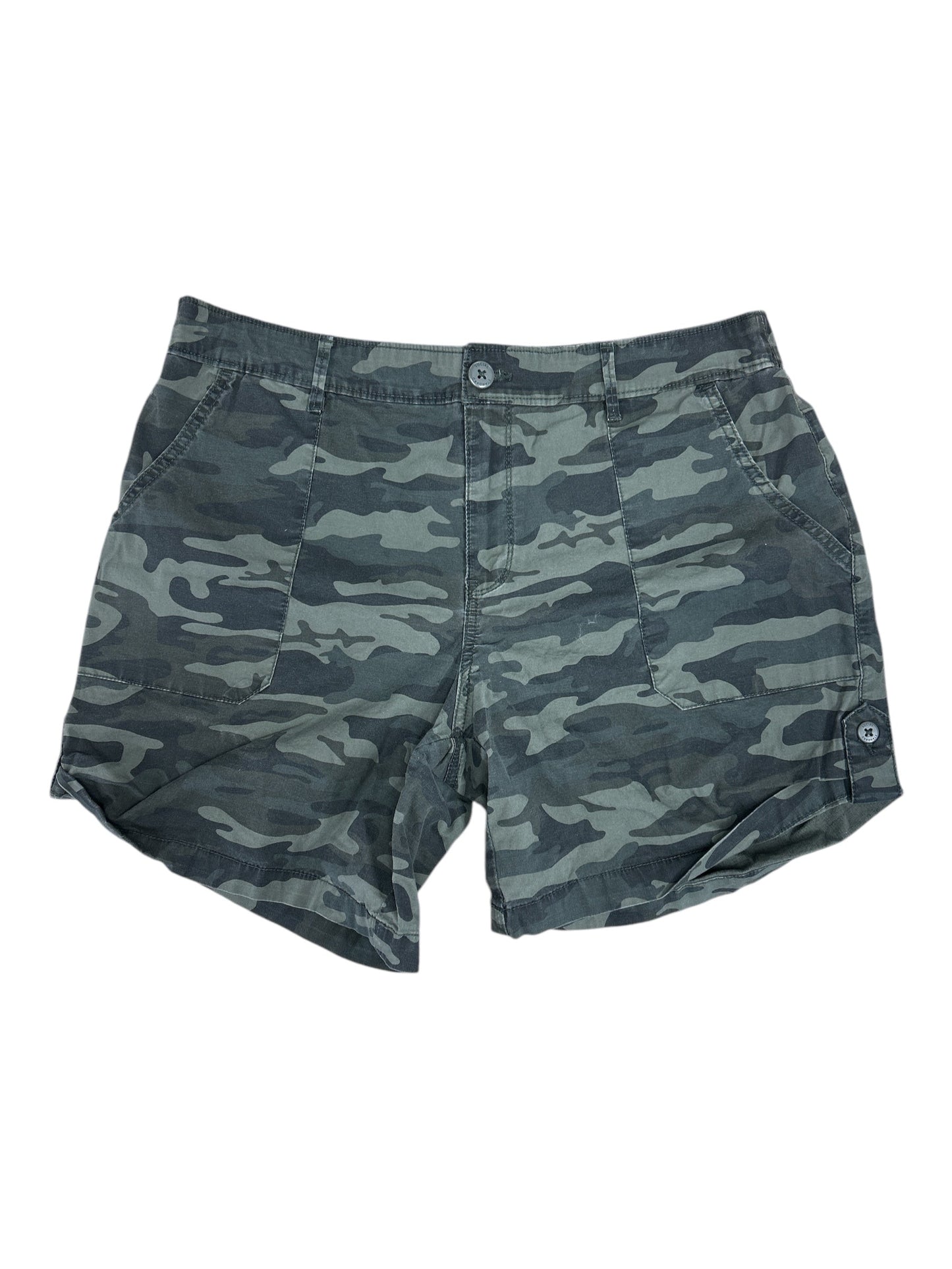 Shorts By Social Standard By Sanctuary In Camouflage Print, Size: Xl