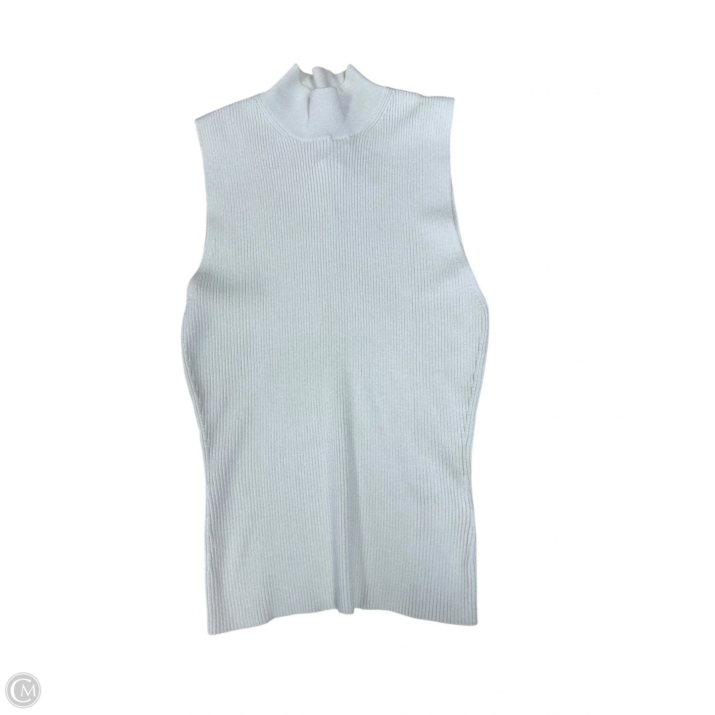 Top Sleeveless By Express In Cream, Size: S