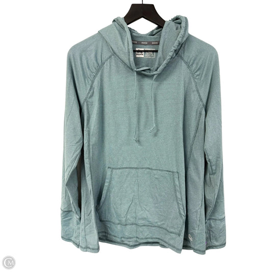 Athletic Top Long Sleeve Hoodie By Rbx In Blue, Size: Xl