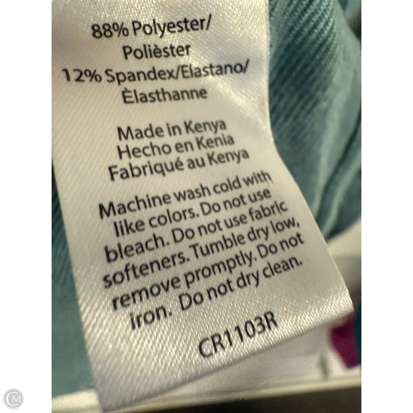 Athletic Top Long Sleeve Hoodie By Rbx In Blue, Size: Xl