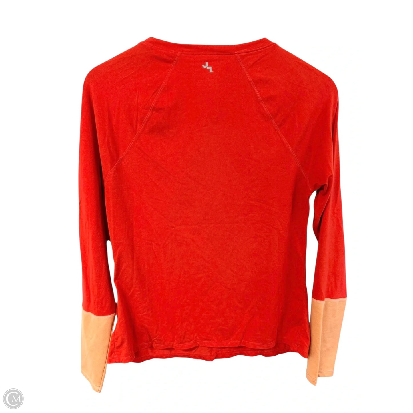 Athletic Top Long Sleeve Crewneck By Joy Lab In Red, Size: L