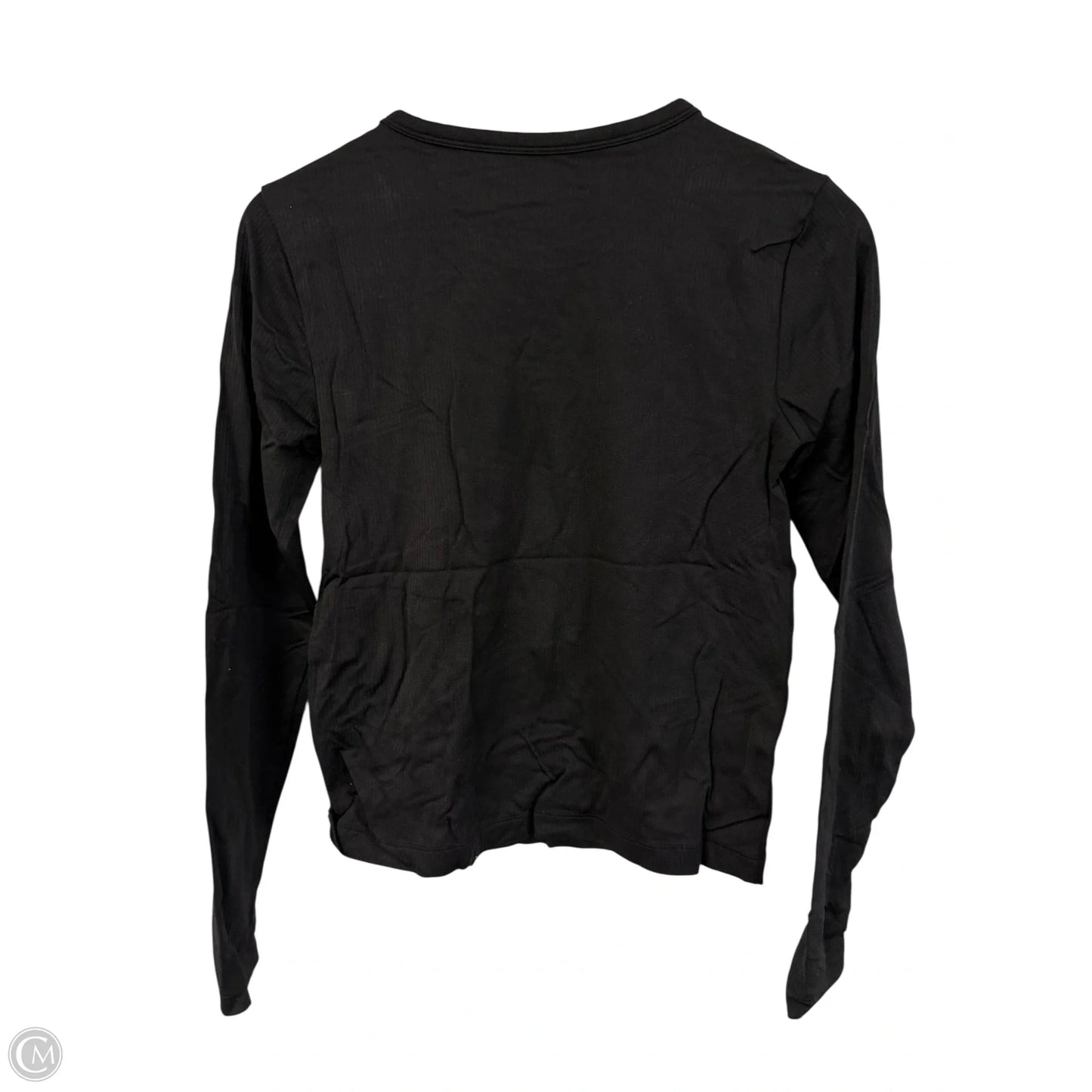 Athletic Top Long Sleeve Crewneck By Flx In Black, Size: L