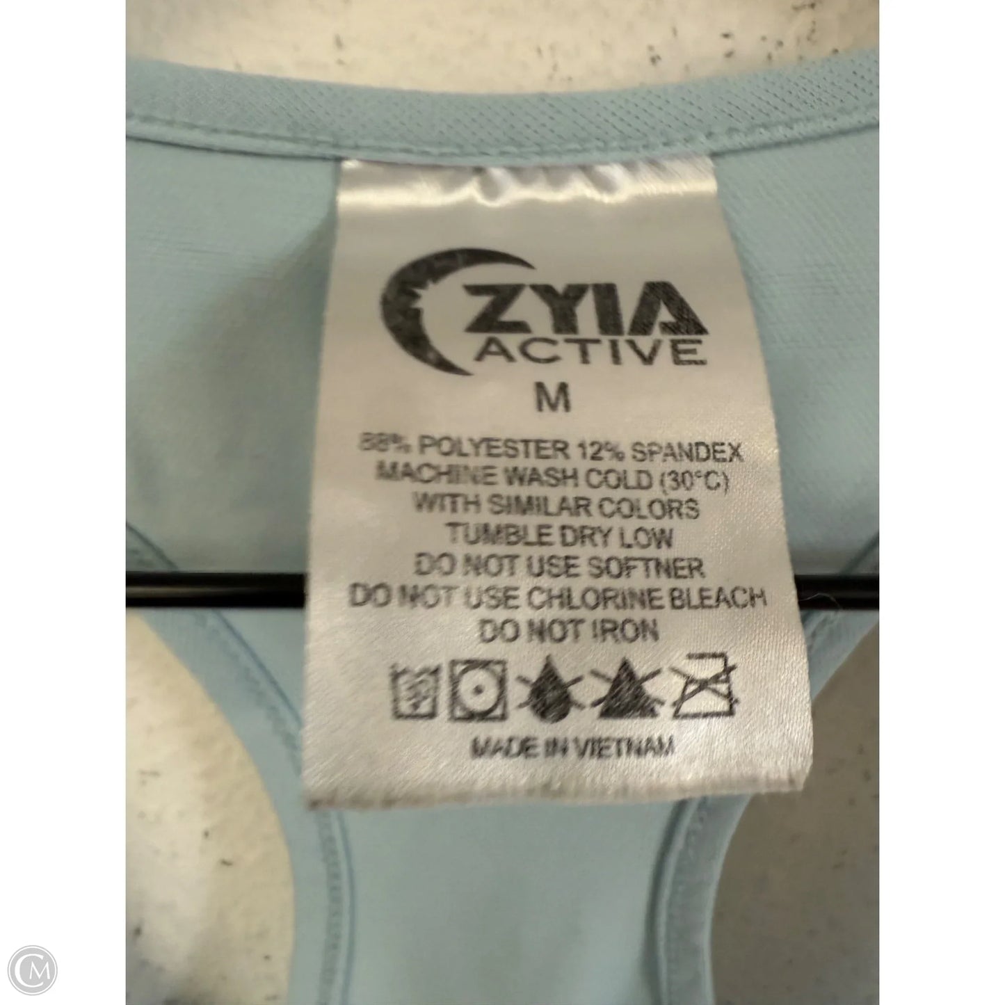 Athletic Tank Top By Zyia In Blue, Size: M