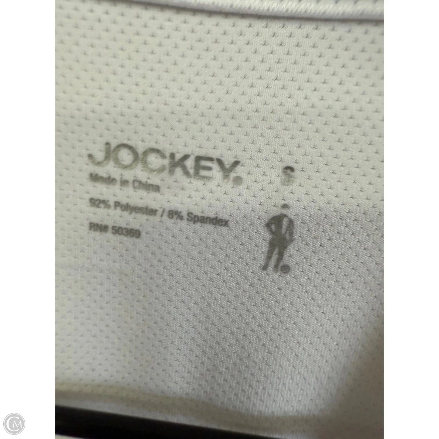 Athletic Tank Top By Jockey In White, Size: S