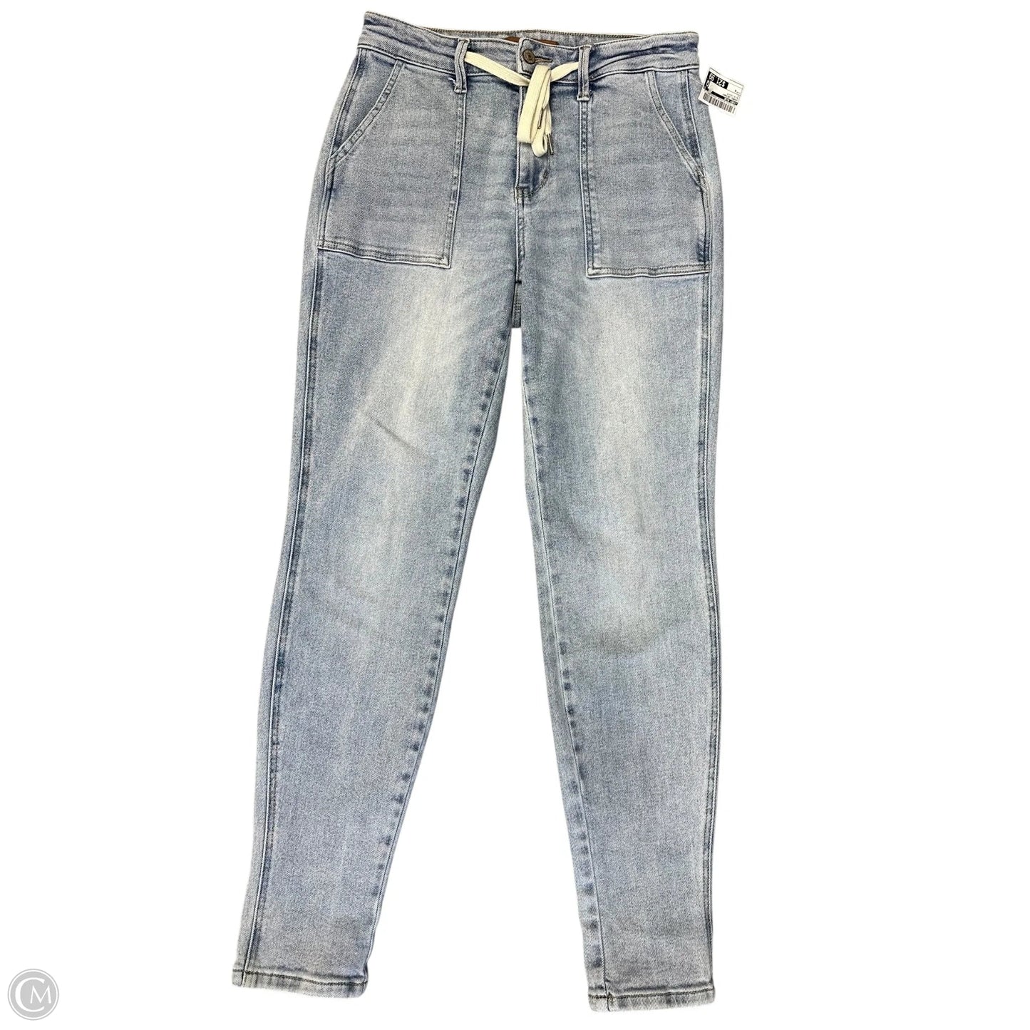 Jeans Skinny By Judy Blue In Blue Denim, Size: 4