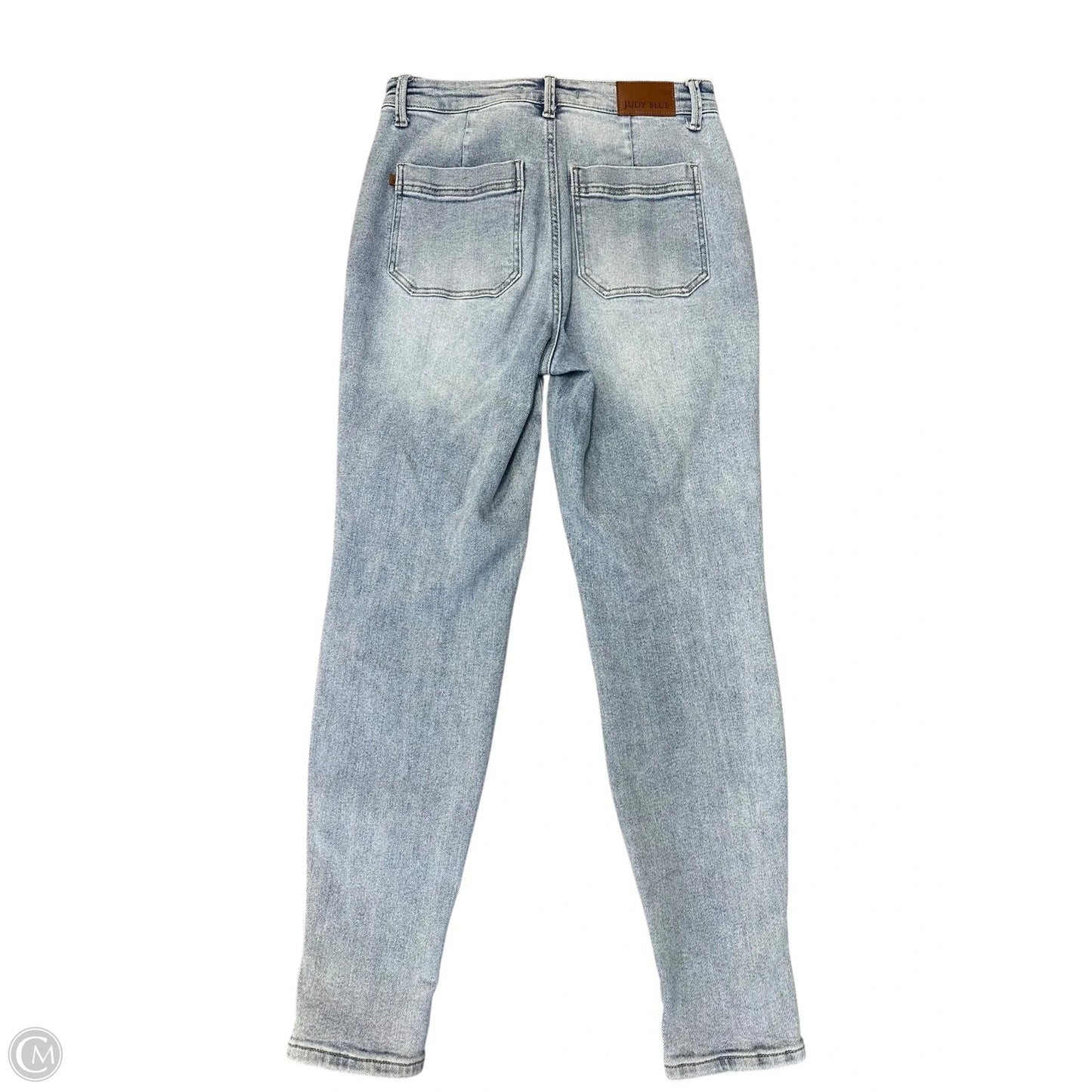 Jeans Skinny By Judy Blue In Blue Denim, Size: 4