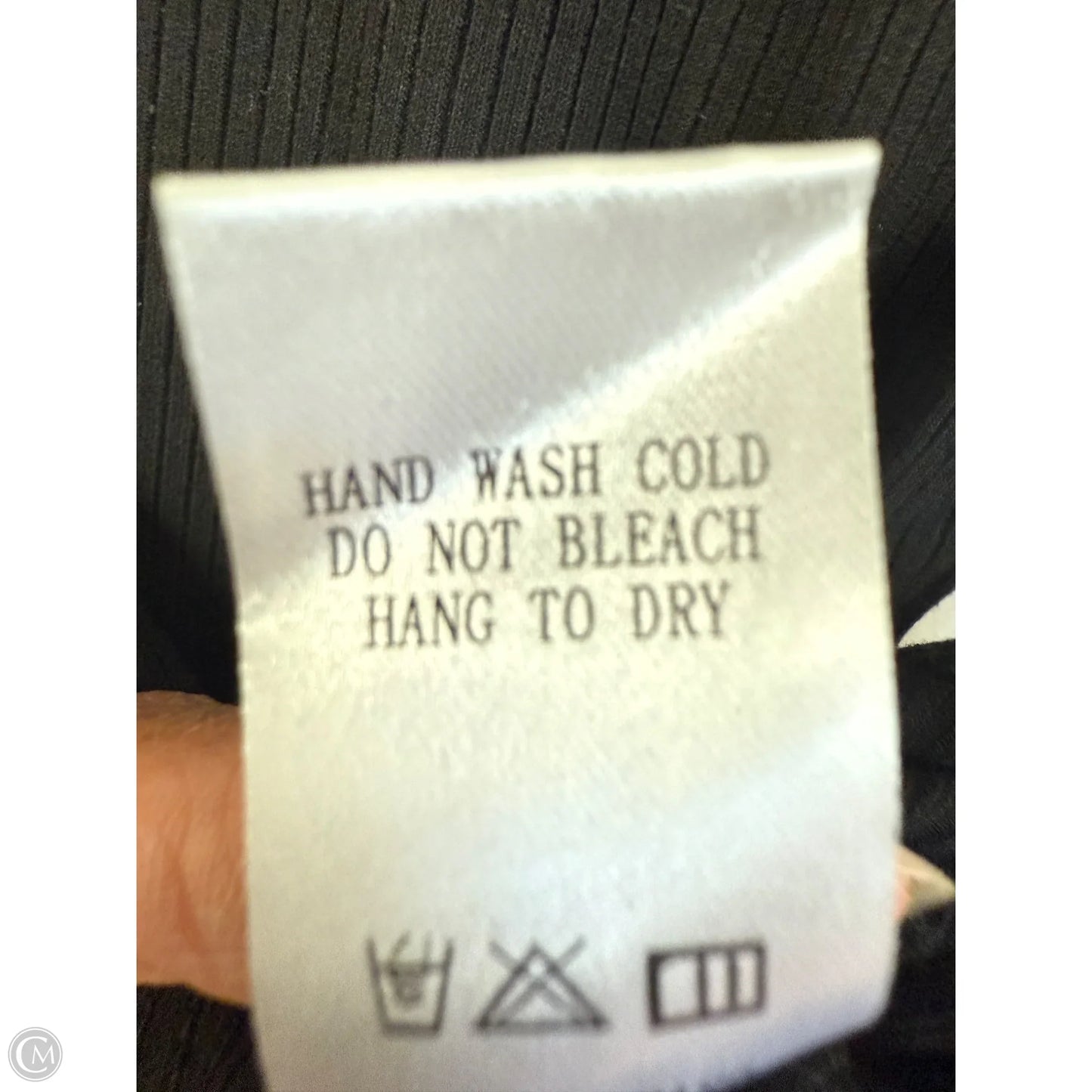 Top Long Sleeve By Doe & Rae In Black, Size: S