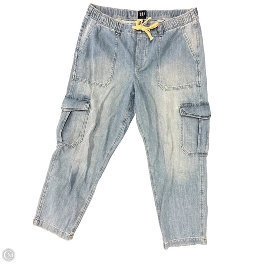 Jeans Boyfriend By Gap In Blue Denim, Size: L