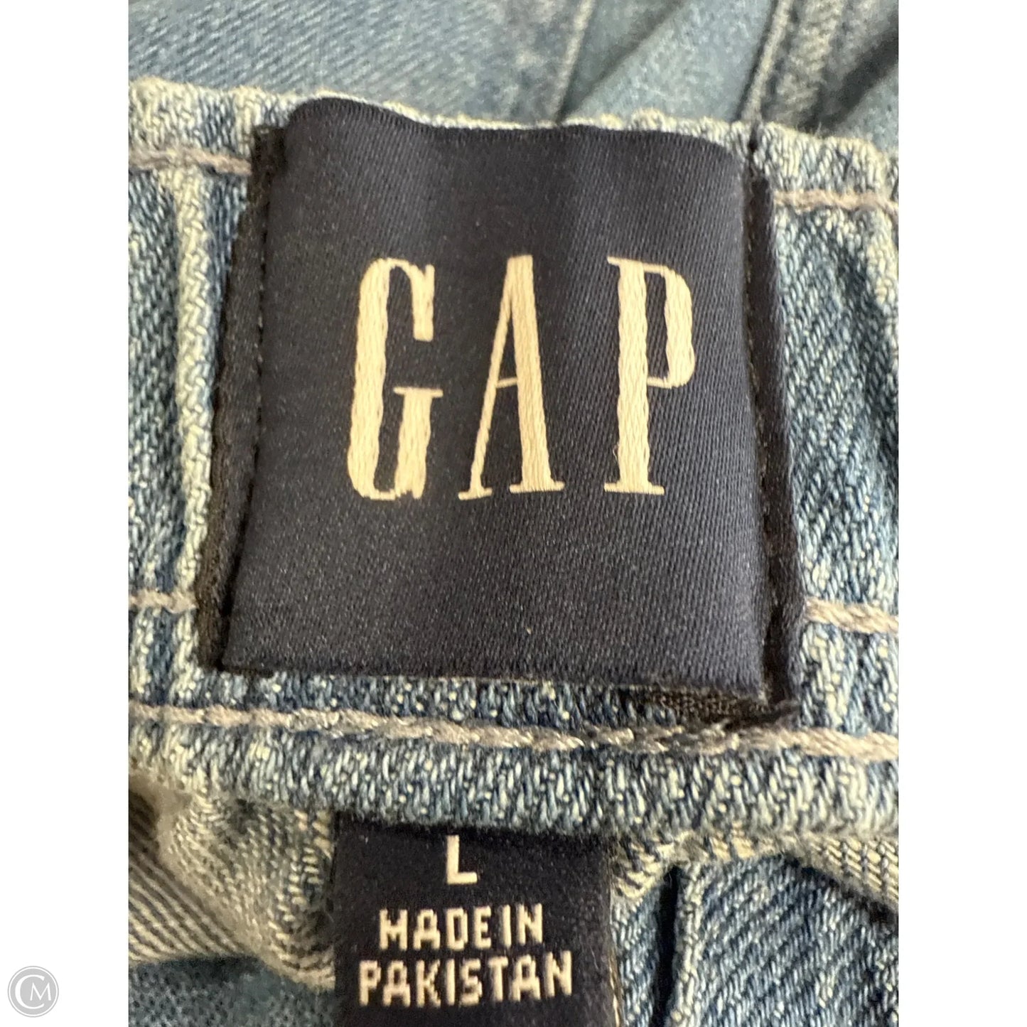 Jeans Boyfriend By Gap In Blue Denim, Size: L