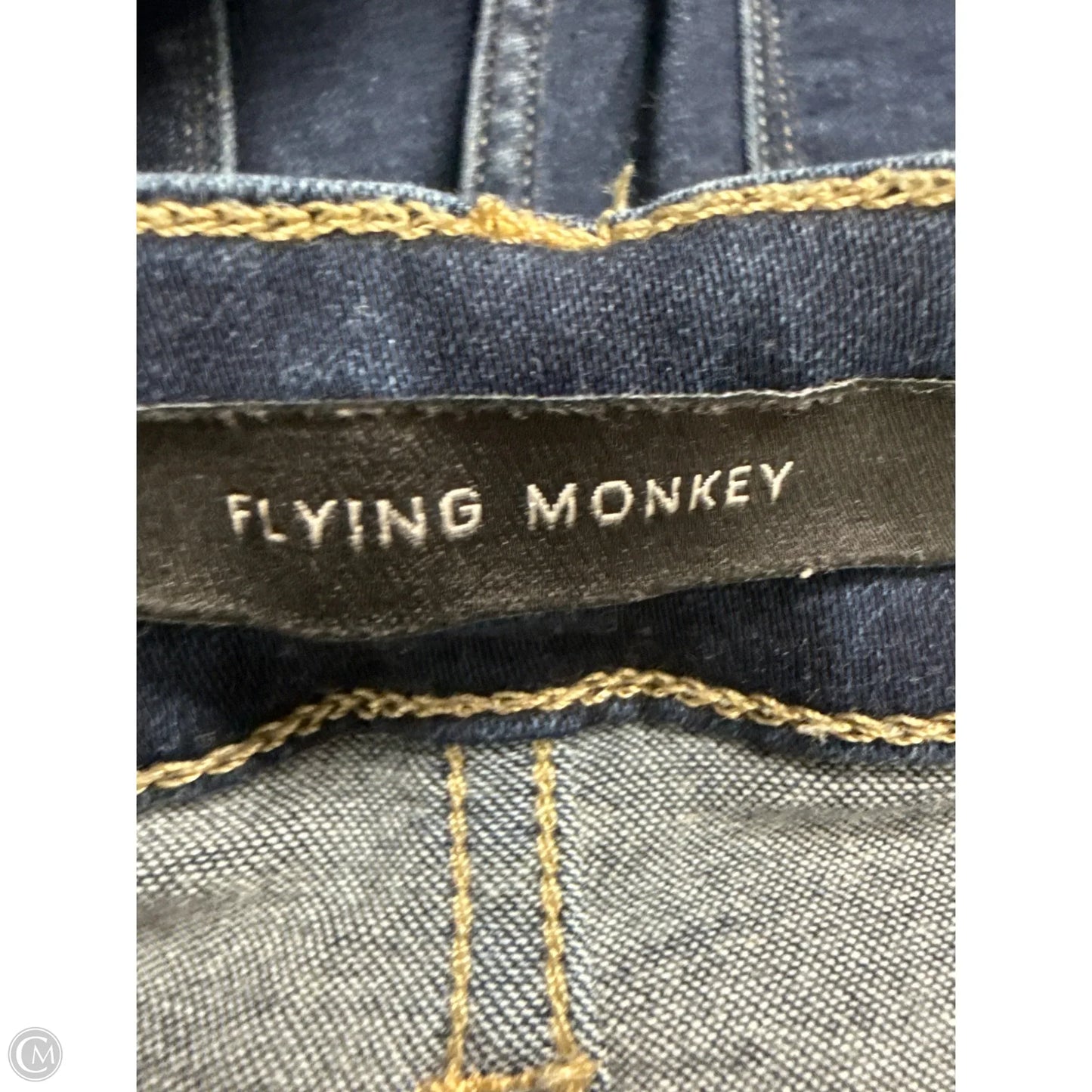 Jeans Skinny By Flying Monkey In Blue Denim, Size: 2