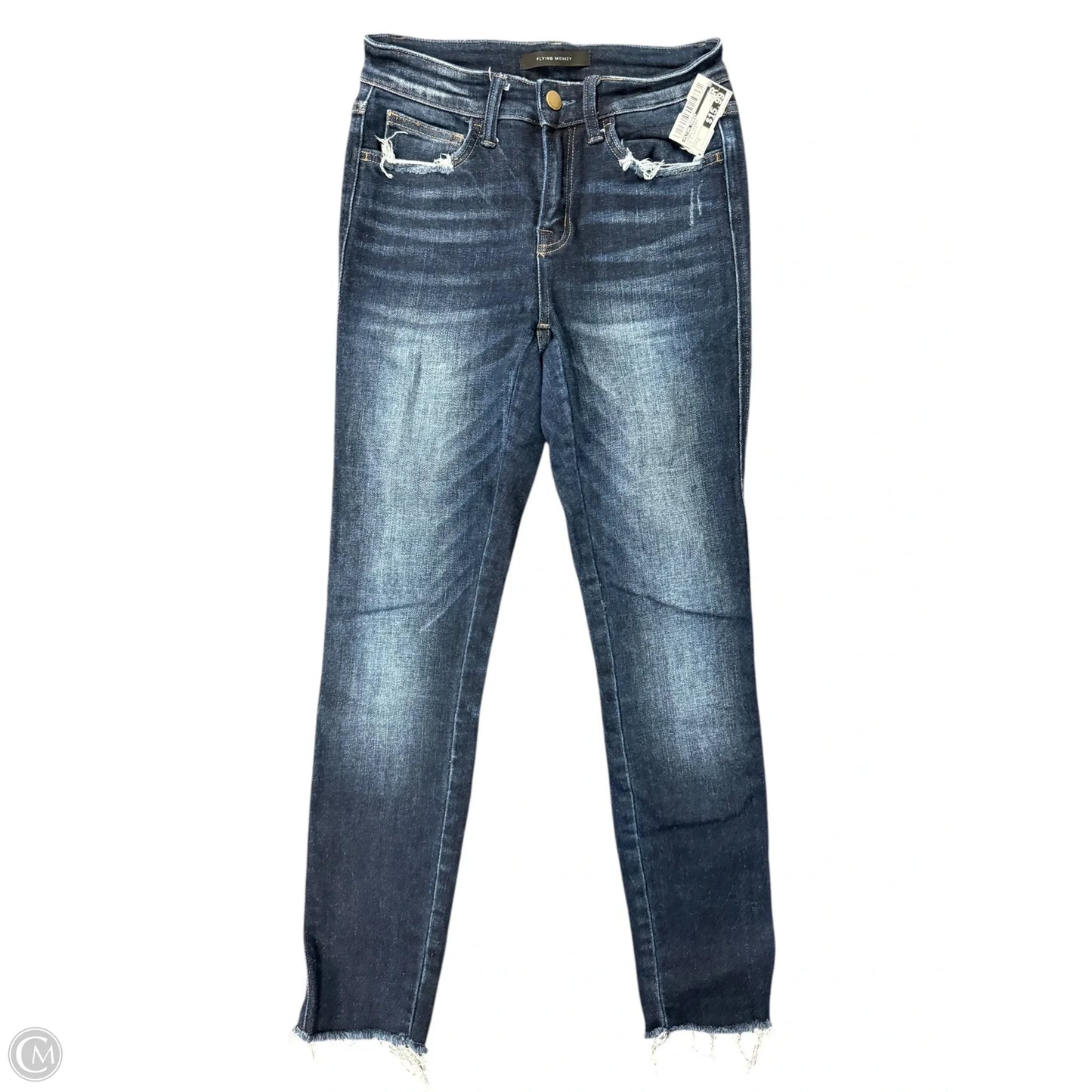 Jeans Skinny By Flying Monkey In Blue Denim, Size: 2