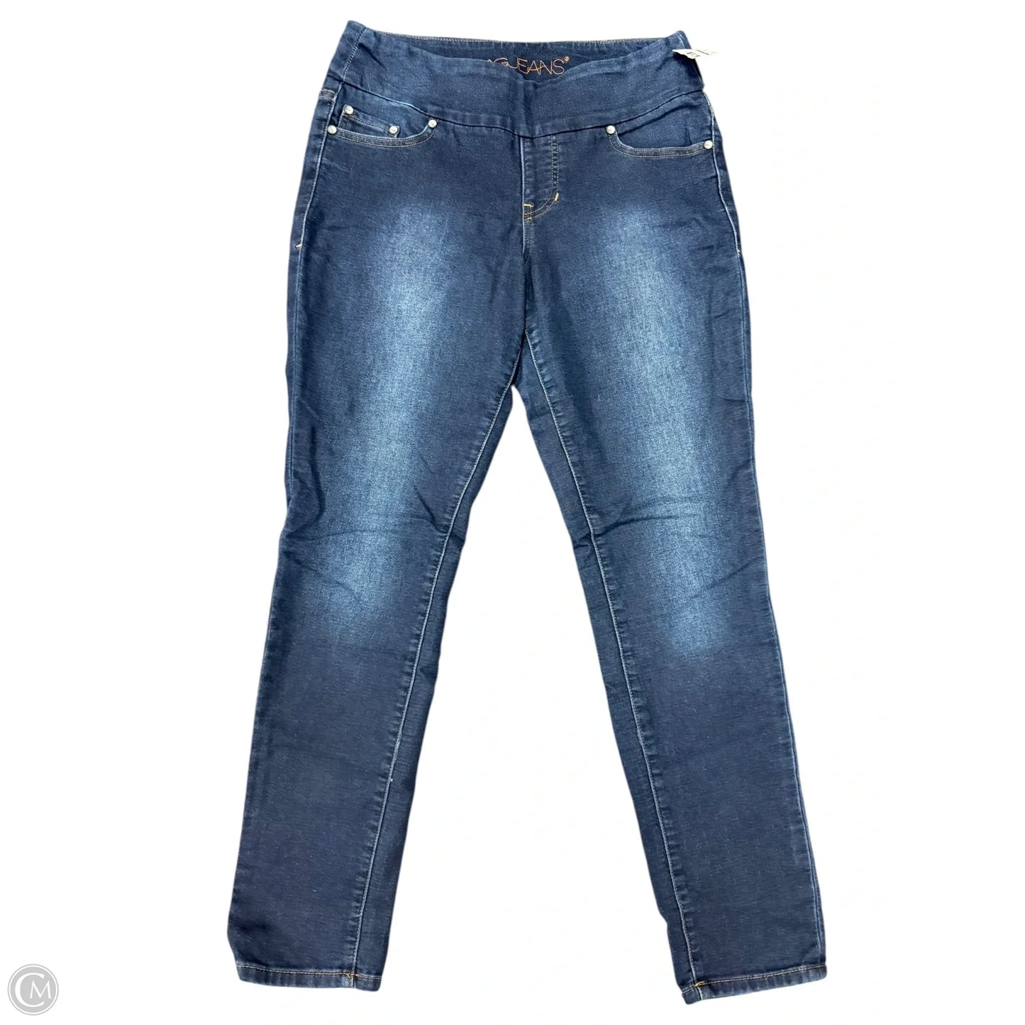 Jeans Jeggings By Jag In Blue Denim, Size: 8