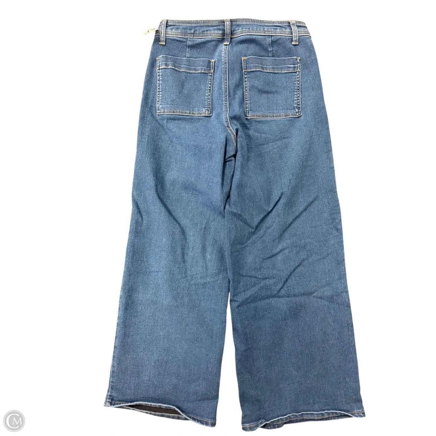 Jeans Wide Leg By 1822 Denim In Blue Denim, Size: 6