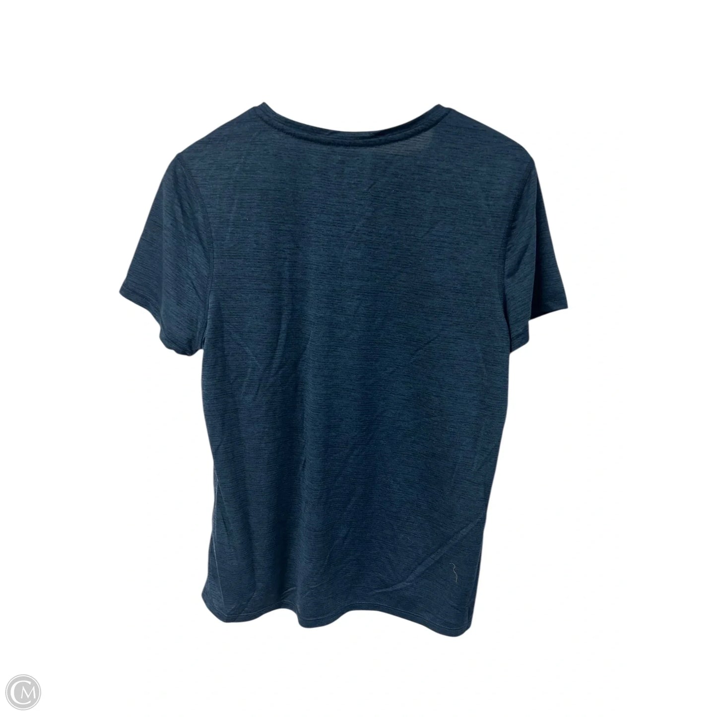 Athletic Top Short Sleeve By Athletic Works In Navy, Size: L