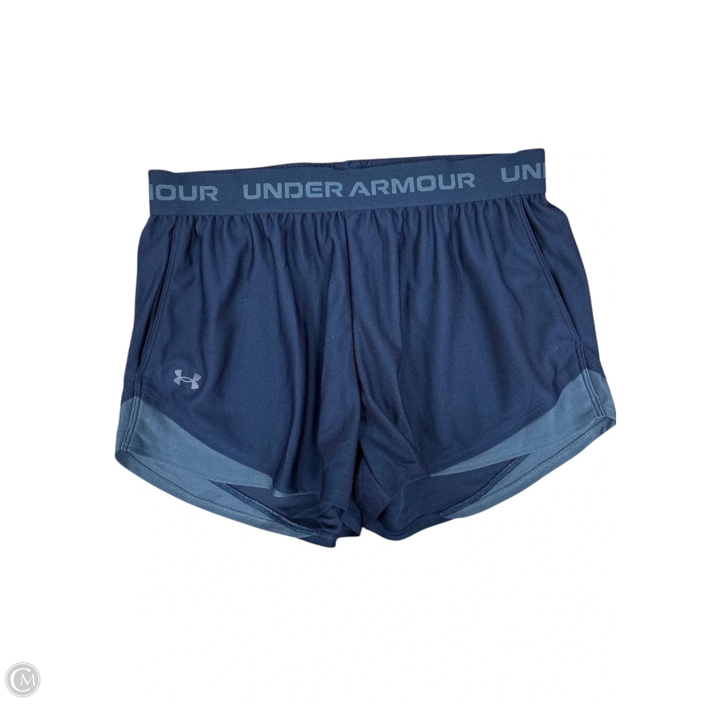 Athletic Shorts By Under Armour In Navy, Size: S