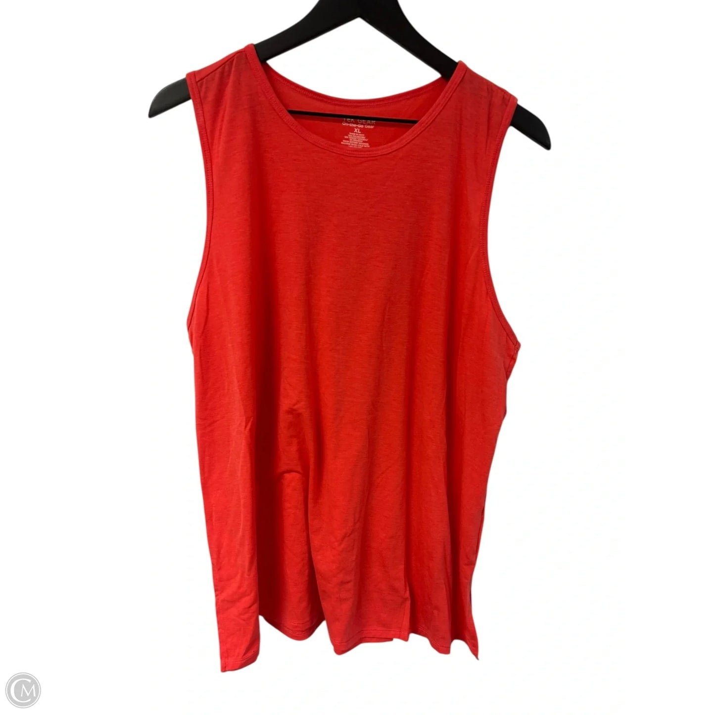 Athletic Tank Top By Tek Gear In Red, Size: Xl