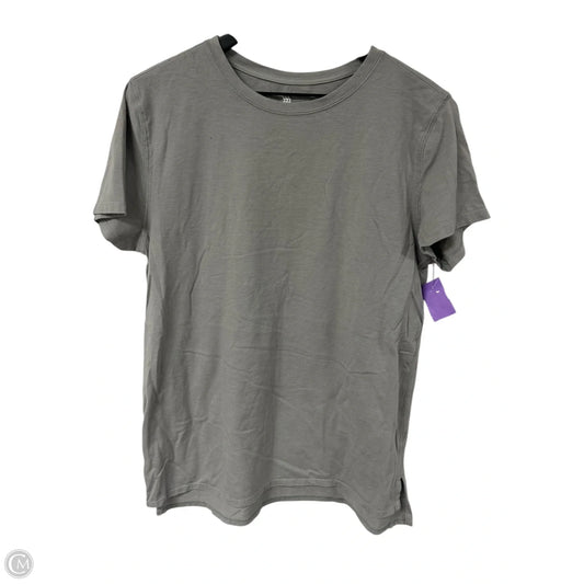 Athletic Top Short Sleeve By All In Motion In Grey, Size: M