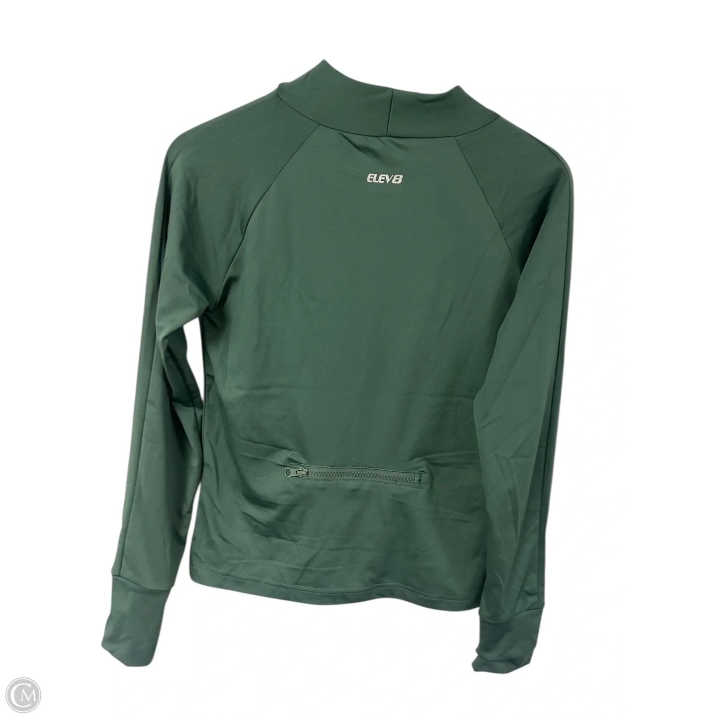 Athletic Jacket By Clothes Mentor In Green, Size: S