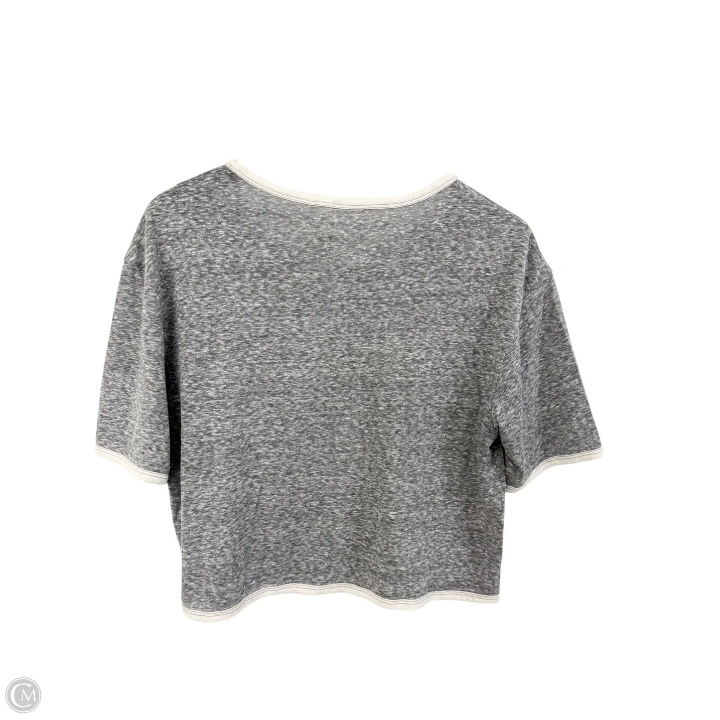 Top Short Sleeve Basic By Victorias Secret In Grey, Size: S