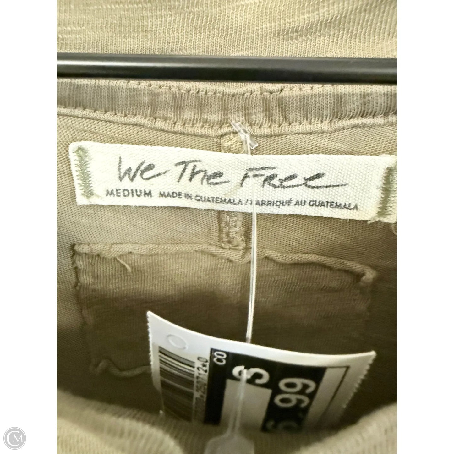 Top Long Sleeve By We The Free In Green, Size: M