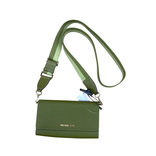 Handbag Designer By Michael Kors In Green, Size:Small