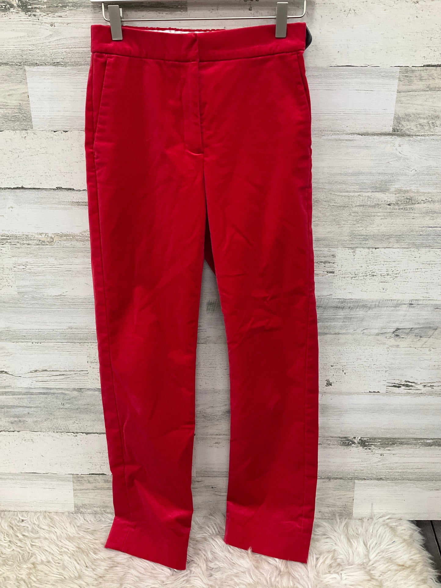 Pants Chinos & Khakis By J. Crew In Red, Size: 0