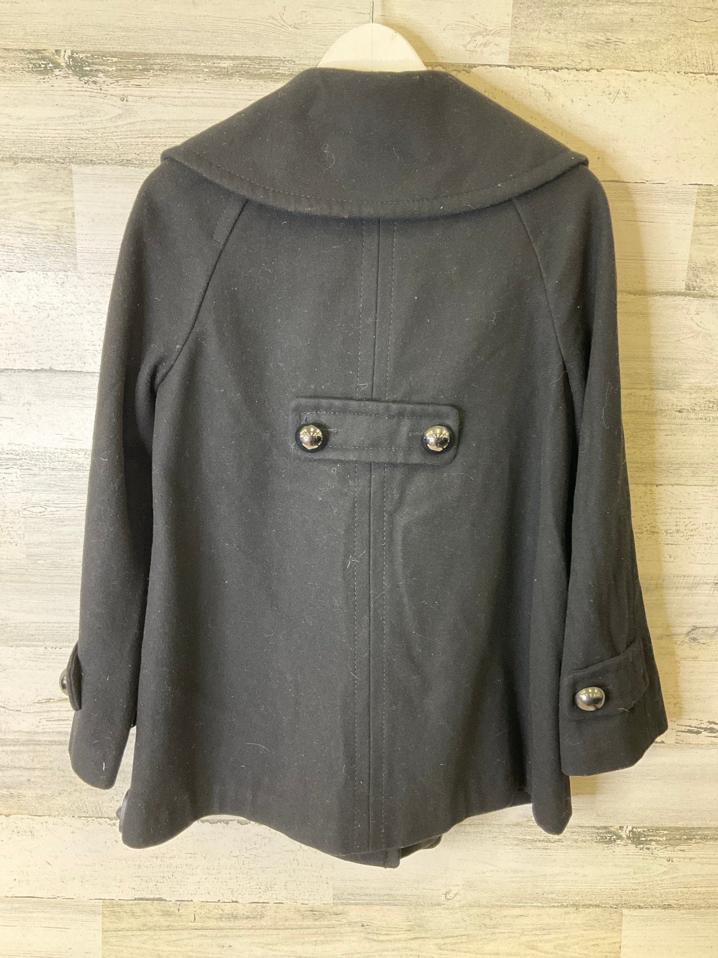 Coat Peacoat By French Connection In Black, Size: M