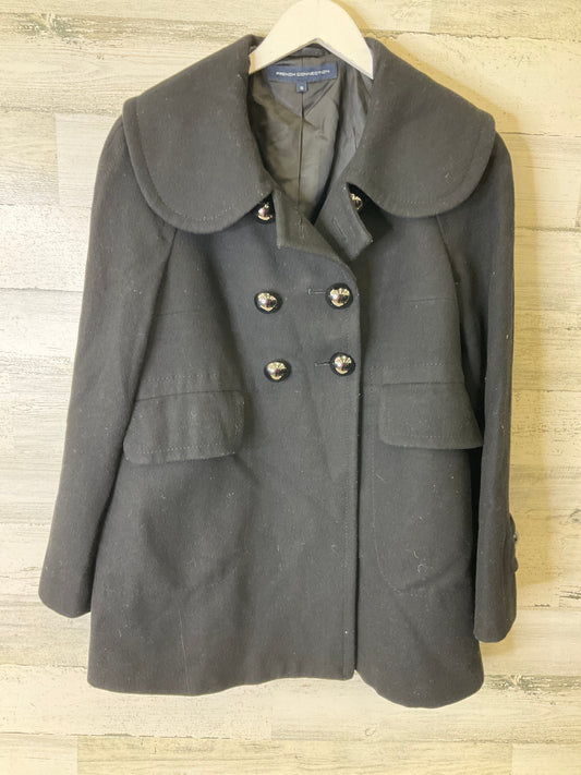 Coat Peacoat By French Connection In Black, Size: M